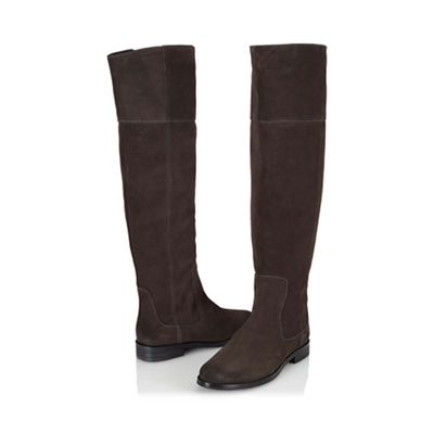 Jacques Vert Suede Over The Knee Boot